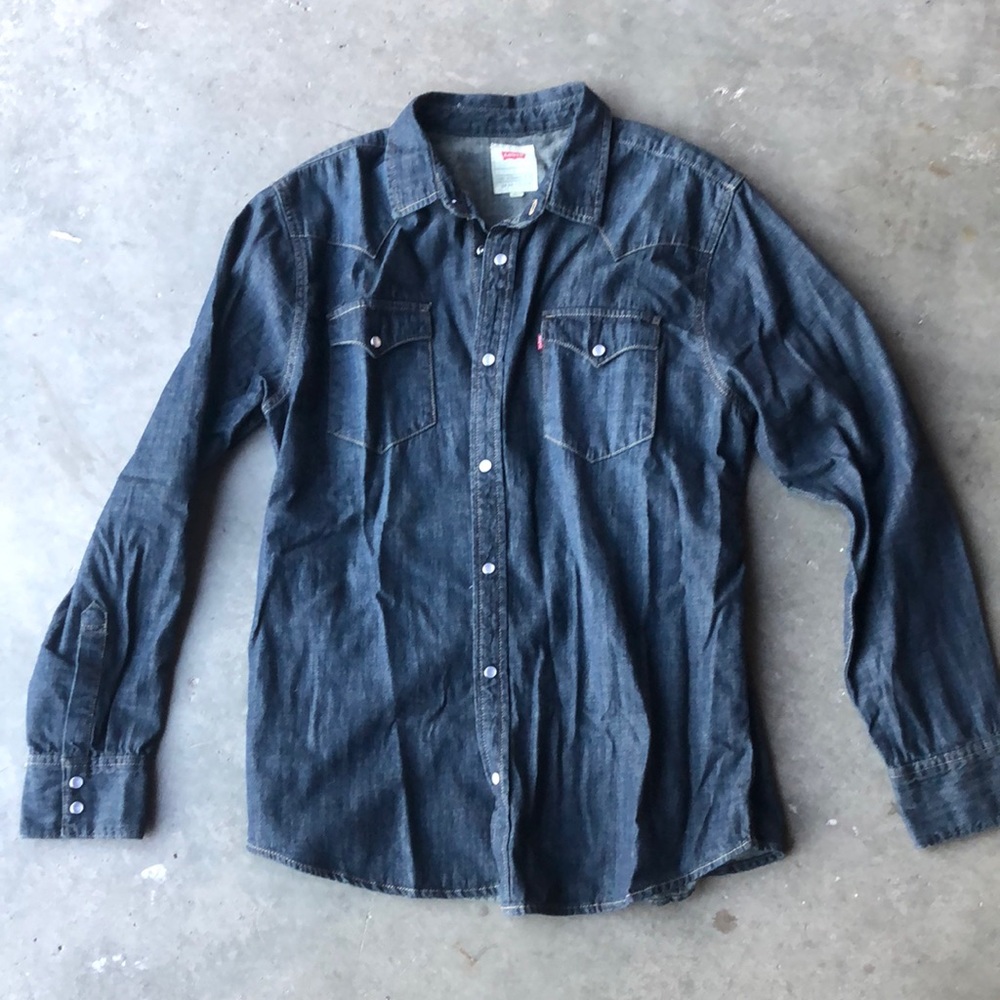 Levi’s Denim Western Pearl Snap